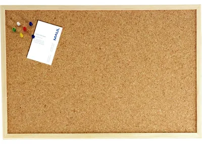 Obrázok produktu pre MAUL Korktafel mit Holzrahmen, (B)400 x (H)300 mm