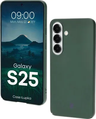 Produktbild von Bizon Case Lupka Samsung Galaxy S25 grün