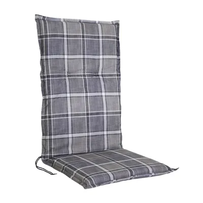 Produktbild von Greemotion Sesselauflage hoch Marbella mit Schaum/ Vliesfüllung 118 x 50 x 6 cm in grau