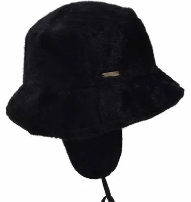 Produktbild von Seeberger Kunstfell Fischerhut mit Ohrenklappen 19742-1, schwarz, Gr. M