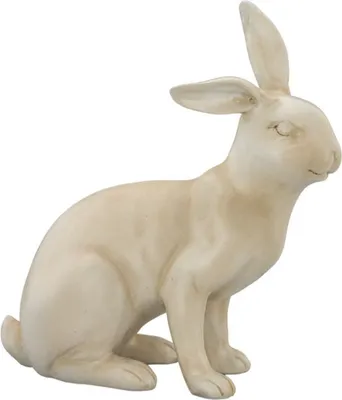 Produktbild von Hase sitzend cremefarben 26,7 cm