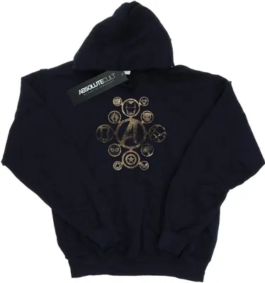 Immagine prodotto di Marvel - Felpa con cappuccio "Avengers Infinity War" da uomo BI3894 (3XL) (blu navy)
