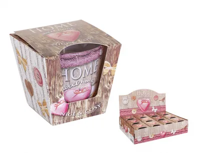 Produktbild von Svíčka ve skle HOME SWEET HOME-ÚTULNO vonná 115g