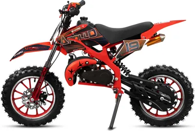Produktbild von Nitro Motors Apollo 49cc Pullstart Dirtbike 10 Zoll Crossbike Rot