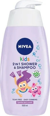 Obrázok produktu pre Nivea Kids Želé sprchový gél a šampón 500 ml