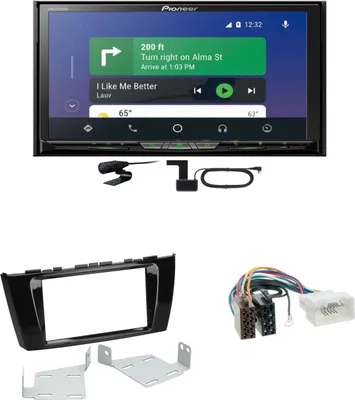 Produktbild von Pioneer AVH-Z9200DAB CarPlay Android Auto Einbauset für Mitsubishi Space Star