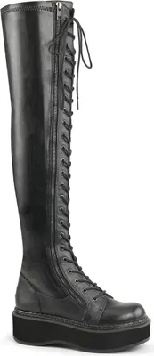 Produktbild von EMILY-375 Damen Boots von DemoniaCult, Schwarz  , EU 40, US 10