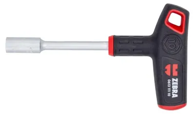 Produktbild von Würth Kurzer T-Griff-Steckschlüssel 10mm Chromiert