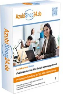 Obrázok produktu pre AzubiShop24.de Lernkarten Fachberater für Servicemanagement