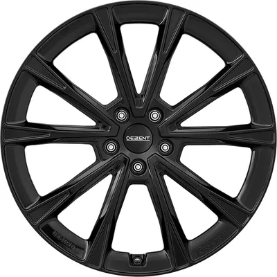 Produktbild von 4 Dezent AR black Felgen 7.5Jx18 5x108 für Ford C-Max Edge Focus Galaxy Kuga Mondeo Mustang Mach-E Puma S-Max Tourneo Connect Transit