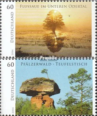 Produktbild von Briefmarken BRD (BR.Deutschland) 2014 Mi 3059-3060 (kompl.Ausg.) gestempelt Wildes Deutschland