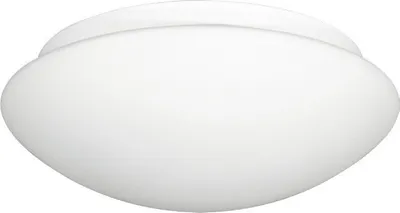 Produktbild von Badezimmerleuchte ASPEN 2xE27/40W, IP44, weiß/opal, Ø: 30 H: 11 cm, dimmbar
