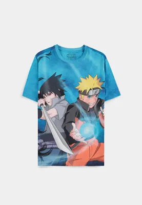 Obrázok produktu pre Tričko Naruto - Naruto & Sasuke (veľkosť M)