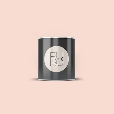 Produktbild von Wandfarbe Rosa | PURO Varied Red | Exklusive Innendispersion Hohe Farbintensität | 1 Liter