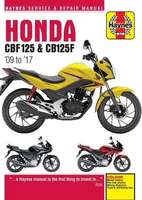 Produktbild von Honda CBF125 & CB125F ('09 To '17)