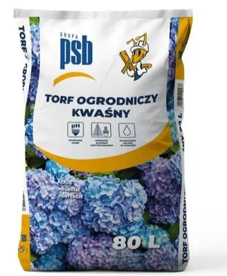 Produktbild von Saurer Gartentorf 80 l, Hochmoortorf für Azaleen, Rhododendren und Hortensien