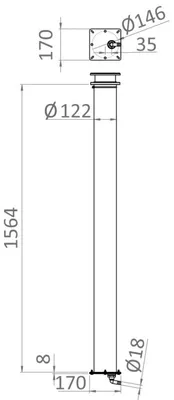 Produktbild von N.2 Ablassbeutel für teleskopische Davits - Osculati 42.358.90