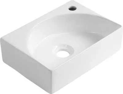 Immagine prodotto di Lavabo in Vetroceramica RUBIC 34x25 cm, bianco