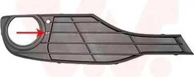 Obrázok produktu pre VAN WEZEL Ventilačná mriežka Mriežka nárazníka pre BMW 3 Touring (F31) s otvorom/otvormi pre hmlové svetlá
