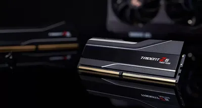 Zdjęcie produktu dla G.Skill Trident Z5 Neo RGB F5-6000J2636H16GX2-TZ5NR, 32 GB, 2 x 16 GB, DDR5, 6000 MHz, 288-pin DIMM