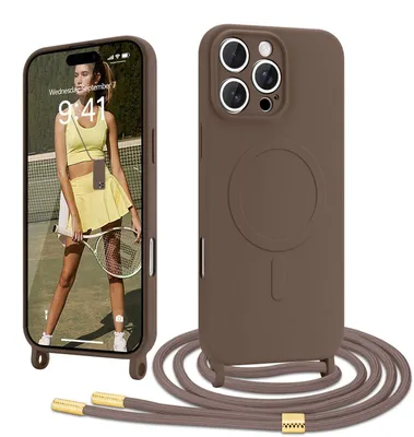 Zdjęcie produktu dla Smycz do iPhone 16 Pro Max z paskiem na ramię