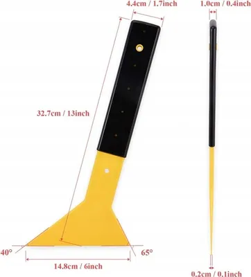 Produktbild von Solar Systems | Rakel Big Foot XL - 33 cm - Präzise - Für schwer zugängliche Stellen - Folienmontage