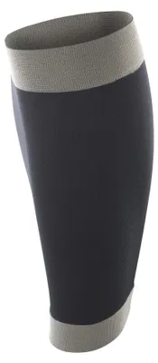 Produktbild von Spiro - Herren/Damen Uni Kompressions-Wadenbandage LT128 (M) (Schwarz/Grau)