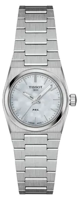 Zdjęcie produktu dla Zegarek damski Tissot PRX, 25 mm, model T137.010.11.111.00, kolor srebrny