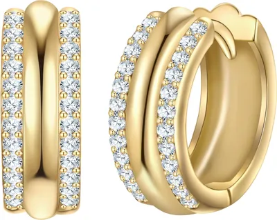 Produktbild von Rafaela Donata Creolen Sterling Silber Zirkonia 50110269