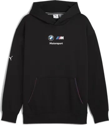 Produktbild von Puma BMW MMS ESS+ Fleece Hoodie Pullover Herren, Größe:M, Farbe:Schwarz