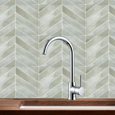 Productafbeelding van 10x Zelfklevende Tegelstickers Keuken Badkamer 3D Waterdicht - Groen