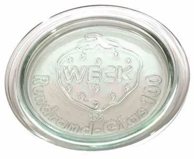Produktbild von WECK 401-1162804906 Ersatzdeckel für Rundrand-Glas 100 mm, klar
