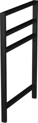 Obrázek produktu pro Nábytková noha Jungborn TRENTA černá matná 45x68 cm hranatá