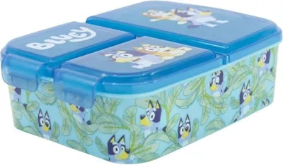 Produktbild von Kinderlunchbox aus Kunststoff mit 3 Fächern
