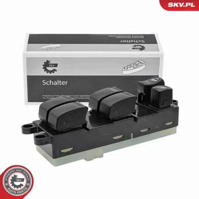 Obrázek produktu pro ESEN SKV 37SKV521 Spínač elektrického ovládání oken pro NISSAN X-TRAIL (T30) – spínač pro levé přední okno
