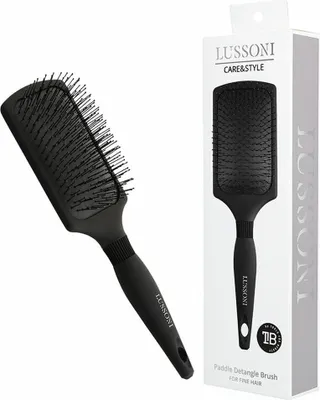 Image de LUSSONI Brosse à pales démêlante pour cheveux fins