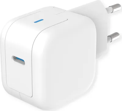 Produktbild von ROLINE USB Charger mit Euro-Stecker, 1 Port Typ-C, GaN, 20W