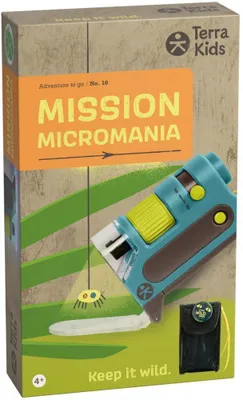 Produktbild von HABA Outdoor Forschen und Entdecken Terra Kids Mini-Mikroskop Mission micromania 2013655001
