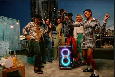 Produktbild von JBL PartyBox 520 TWS Bluetooth Partylautsprecher, IPX4, Schwarz