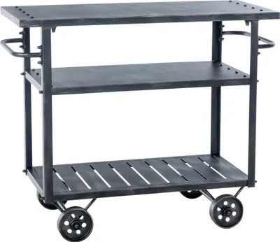 Produktbild von Servierwagen HLO-CP15  antik silber