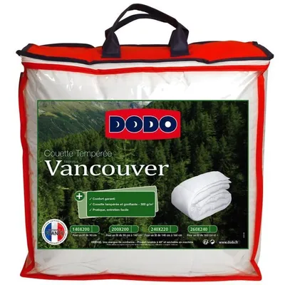 Image de Couette Vancouver pour températures modérées, 140 x 200 cm