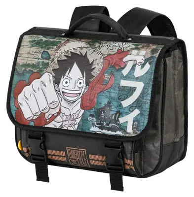 Produktbild von Karactermania One Piece Map 31x40x18 Cm 22l Rucksack Schwarz Kinder Schwarz One Size