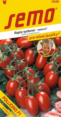 Obrázok produktu pre RAJČIAK kolíkový ďatlový Pollicino F1 mlsné jazýčky