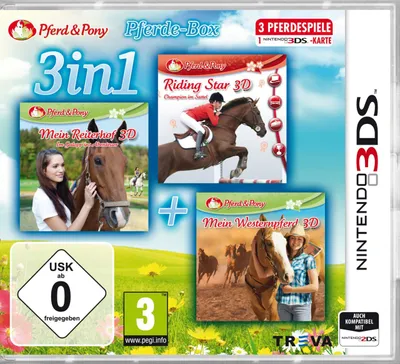 Produktbild von Mein Reiterhof / Riding Star / Mein Westernpferd 3D 3 Games in 1