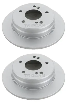 Produktbild von 2 Bremsscheiben voll Ø 258 mm TRISCAN für u.a. MERCEDES-BENZ C-KLASSE