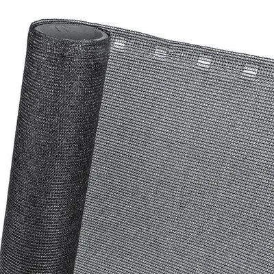 Produktbild von ZAUNBLENDE 85 % 1,5m x 10m Sichtblende Windschutz Schattiernetz in schwarz