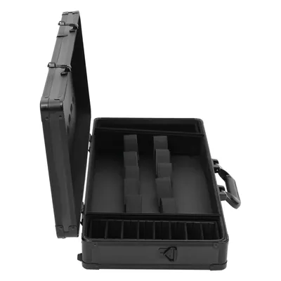 Obrázek produktu pro Kufr na nářadí Barber Travel Organizer Tool Box se zámkem Nůžky Trimmers Case Barber Tool Case Barber Salon Clipper Trimmer Box Black Barber Case