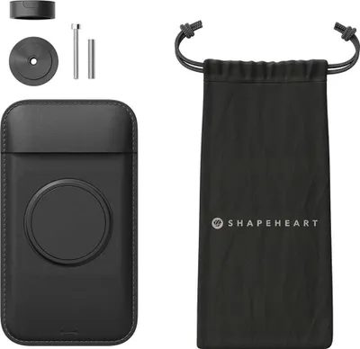 Produktbild von Shapeheart Handyhalterung STEM M - Magnetische Fahrradhalterung Schwarz