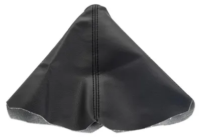 Produktbild von Schalthebelabdeckung Kunstleder Schwarz Staubschutzhülle Universal für Schaltknauf