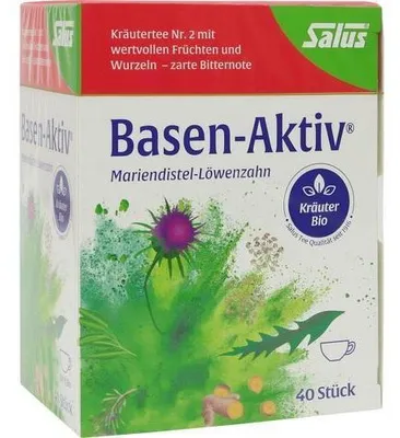 Produktbild von BASEN AKTIV Tee Nr.2 Mariend.-Löwenzahn  Salus